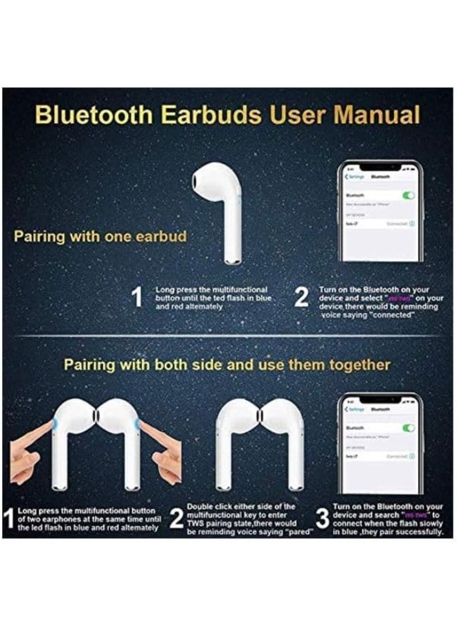 Celebrat - Celebrat TWS-W10 True Wireless Stereo Headset – White | Bluetooth 5.0 | High-Quality Sound - Image 1