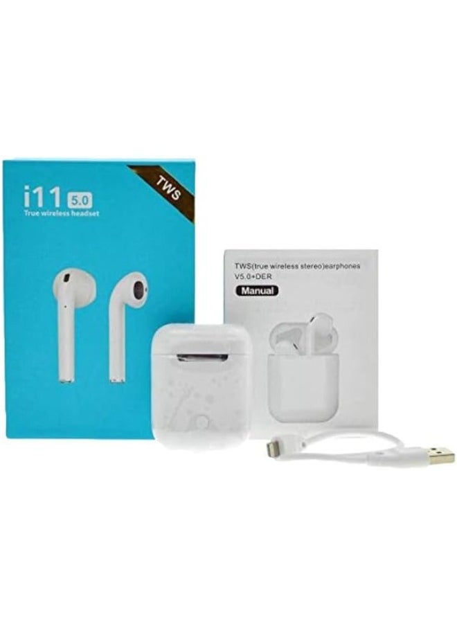 Celebrat - Celebrat TWS-W10 True Wireless Stereo Headset – White | Bluetooth 5.0 | High-Quality Sound - Image 1