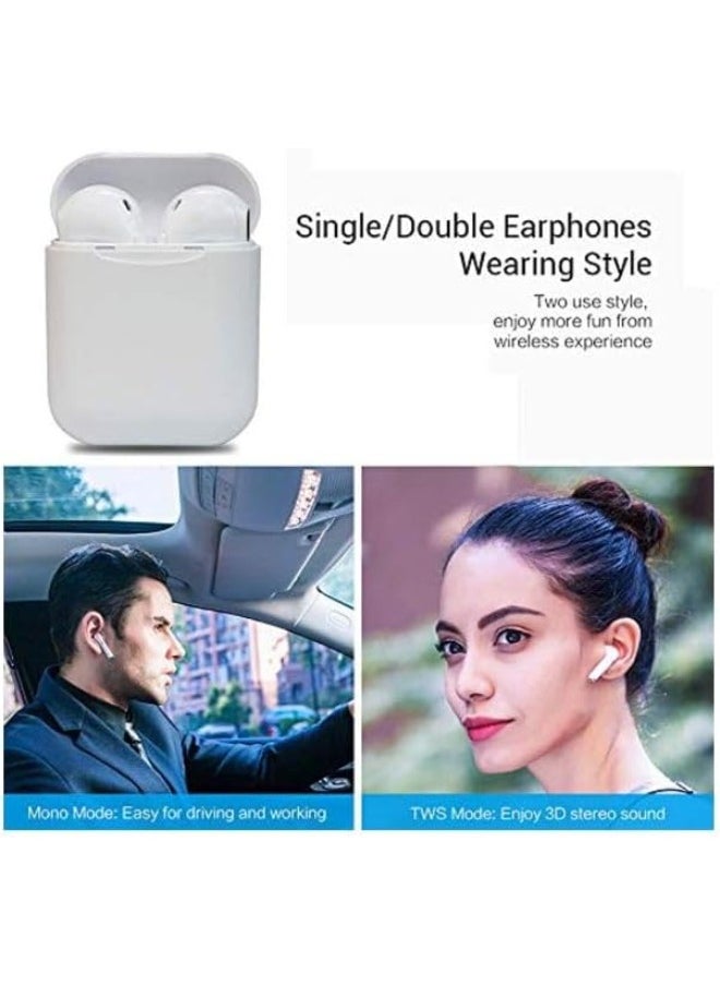 Celebrat - Celebrat TWS-W10 True Wireless Stereo Headset – White | Bluetooth 5.0 | High-Quality Sound - Image 1