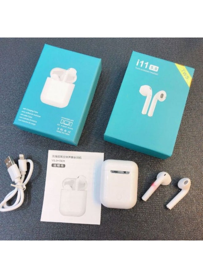 Celebrat - Celebrat TWS-W10 True Wireless Stereo Headset – White | Bluetooth 5.0 | High-Quality Sound - Image 1