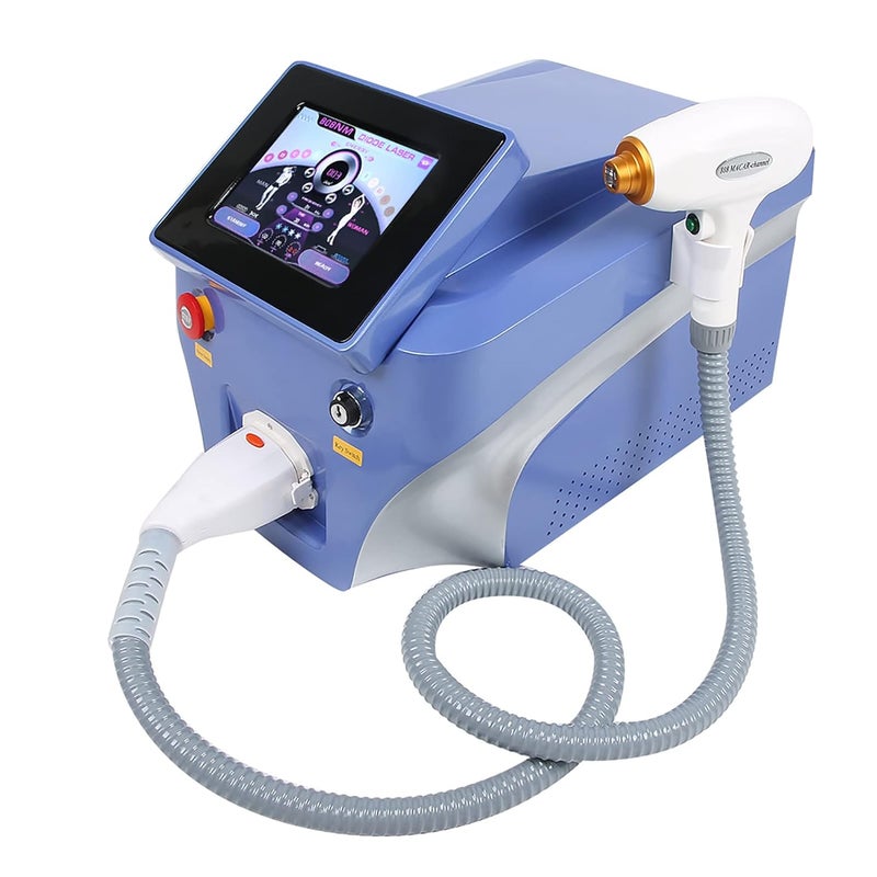 klarako Hair Removal Machine, Portable 808 Diode Laser Hair Removal Machine, Designed for Beauty Salon (3 wavelengths: 755nm/ 808nm/ 1064nm) - Image 1