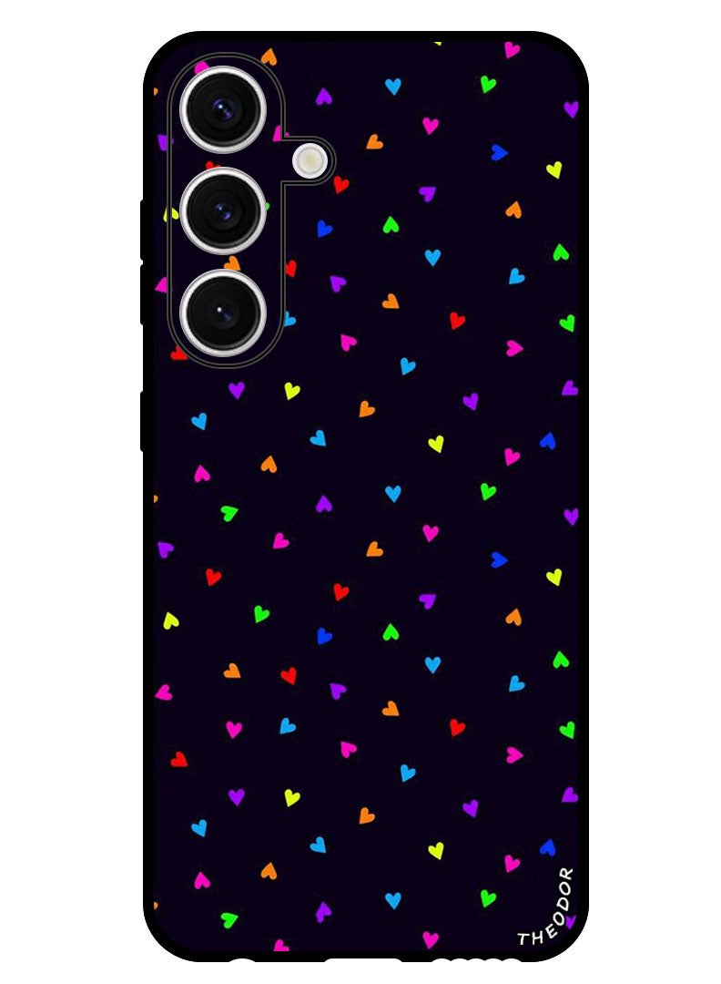 Theodor Protective Case Anti Scratch Shock Proof Bumper Cover For Samsung Galaxy S24 Plus Small Hearts (2) - Image 1