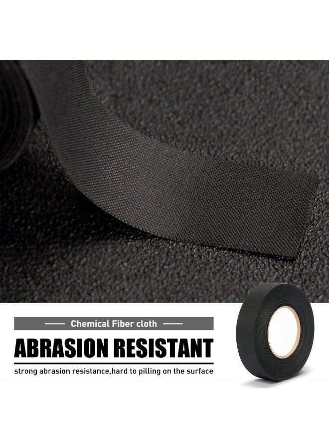2 Pcs Wire Harness Automotive Cloth Tape - Adhesive High Noise Resistance Heat Proof Chemical Fiber Fabric Electrical Tape for Wrapping Wiring Harness/Insulation/Car Engine - Image 5