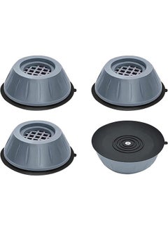 Arabest Refrigerator Stand, Washing Machine Stand, Furniture Base Stand, Fridge Stands for Single Door and Double Door (Pack of 4) (Grey), Medium  - Image 1