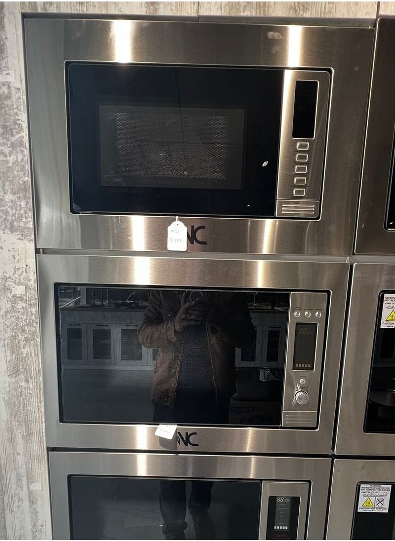 N.C N.C Built-in microwave 20 liter silver MEG50K  - Image 3
