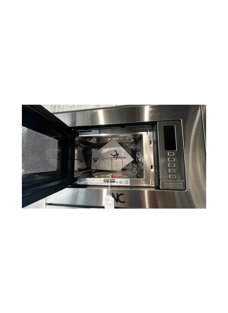 N.C N.C Built-in microwave 20 liter silver MEG50K  - Image 4
