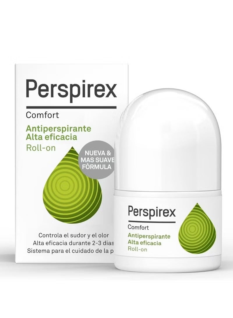 Perspirex Comfort Antiperspirant Roll On White 20ml
