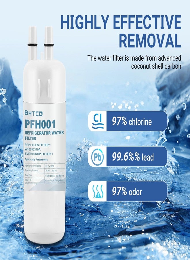 BHTCD Water Filter Replaces WRS325SDHZ/ WRS325FDAM/ WRS325SDHW/ WRS325SDHB/ WRS325FDAW/ WRS325FDAB/ WRS325SDHV Model- NSF Certified(3Pcs) - Image 3