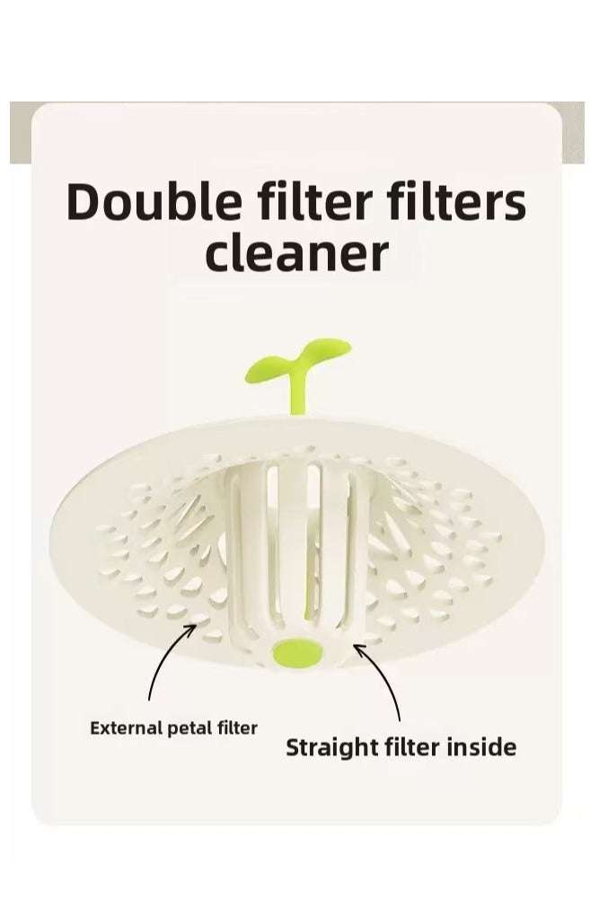 1pc مزيل الروائح الأرضية الصرف المختوم TPR ناعم التوصيل تصميم الصرف في اتجاه واحد مقاومة للارتداء ومكافحة التآكل مكافحة حجب مرشح مطبخ الحمام - Image 2