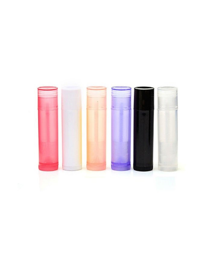 AKOAK Assorted Color 24 Pack 5.5ml (3/16 oz) Empty Lip Balm Container Tubes,Lipstick Tubes Cosmetic Packaging Bottle Tubes - Image 1