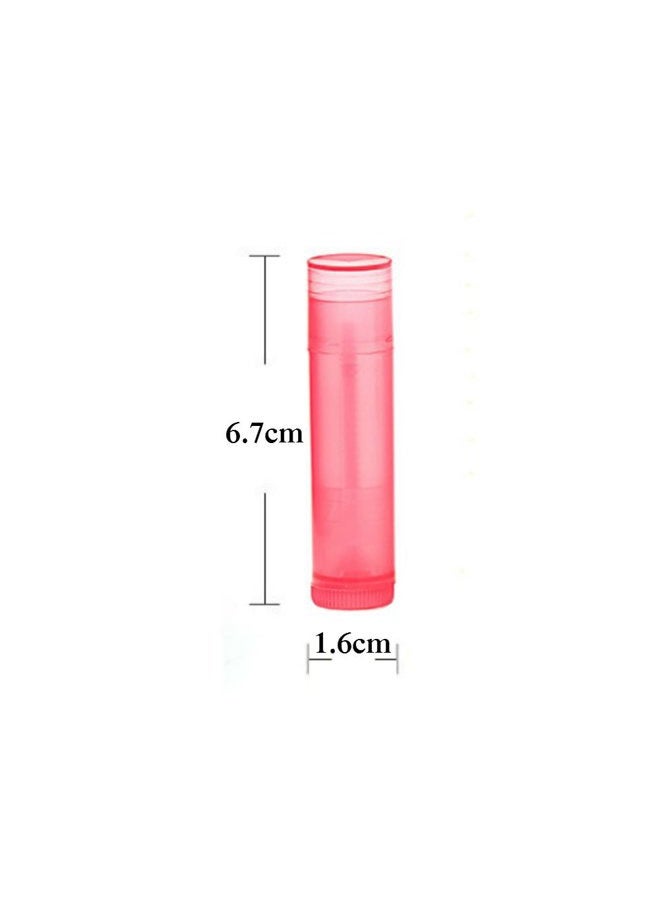 AKOAK Assorted Color 24 Pack 5.5ml (3/16 oz) Empty Lip Balm Container Tubes,Lipstick Tubes Cosmetic Packaging Bottle Tubes - Image 4