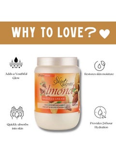 Skin Secrets Almond Massage Cream 800Gm  - Image 5