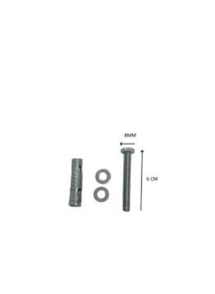 KNP KNP 6mm Stainless Steel Fix Bolt Pack of 2 provides a reliable and durable fastening solution suitable for a wide range of applications. - Image 1