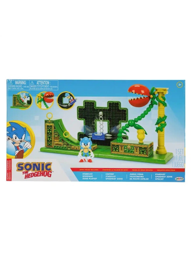 Sonic the Hedgehog Stardust Speedway Action Figure Playset - Image 1