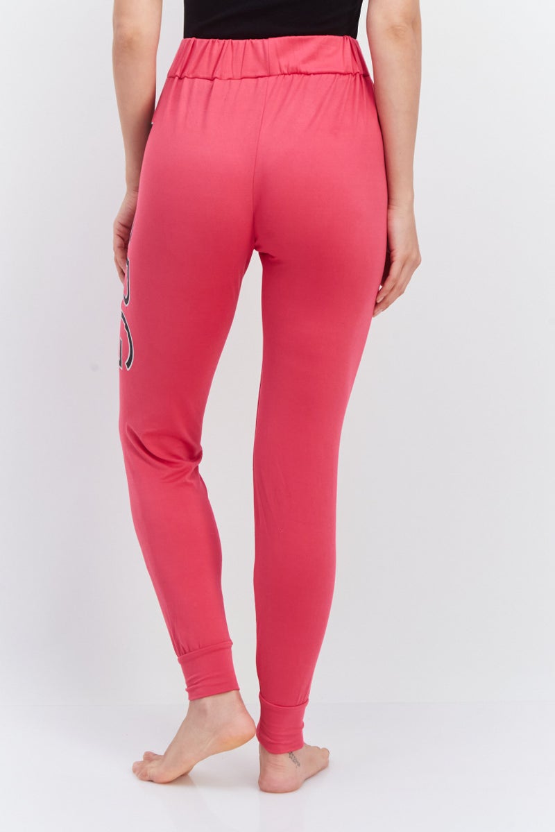 BCBGeneration Women Metallic Brand Logo Pyjama, Pink - Image 2