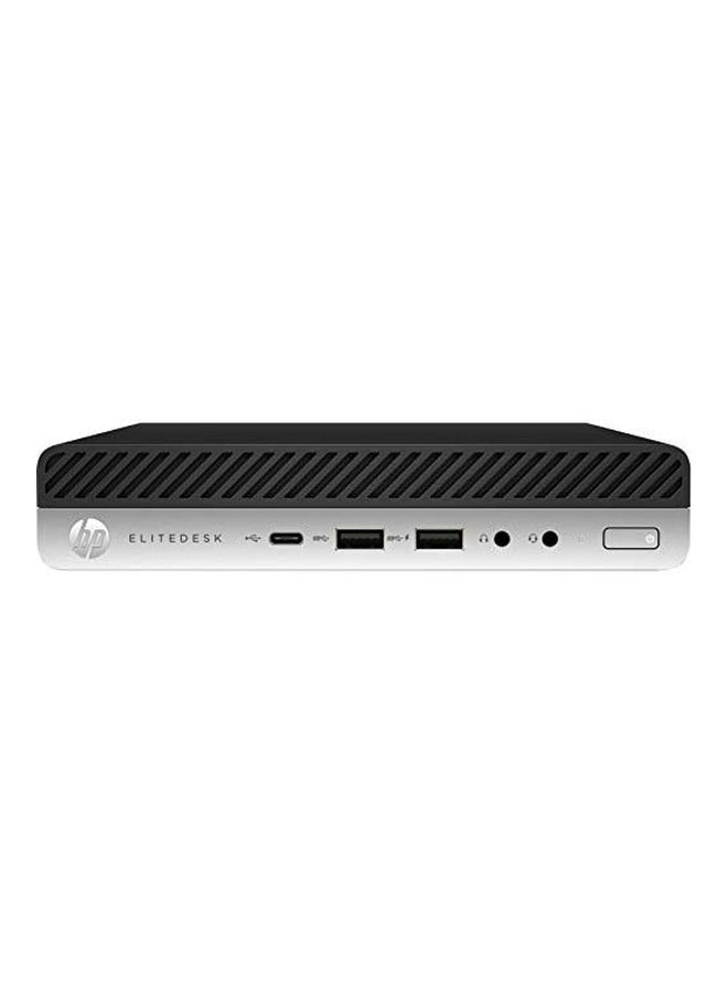 HP كمبيوتر 800G3 صغير بمعالج كور I7 وذاكرة رام سعة 8 جيجابايت وفلاش درايف سعة 256 جيجابايت وبطاقة رسومات إنتل 630 عالية الوضوح أسود - Image 1