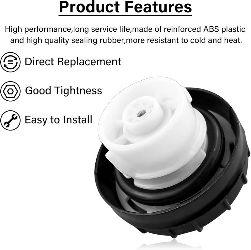 TESHITVLOG Gas Cap, Fuel Tank Cap Fit for Nissan Frontier 2001-2011 Sentra 2000-2011 Altima Armada Xterra Maxima Pathfinder 370Z Quest Versa Titan, Replaces 10838 11838 Personal & public compatible - Image 3