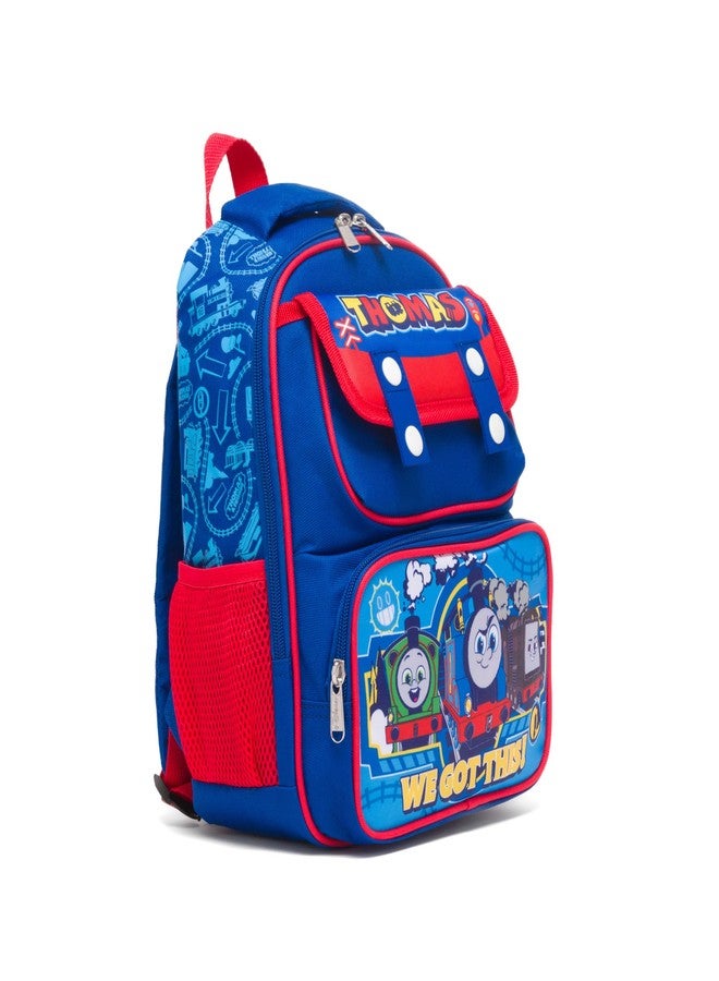 روز حقيبة ظهر Ruz - Thomas and Friends مقاس 12 بوصة لمرحلة ما قبل المدرسة مع ظهر مبطن وأحزمة قابلة للتعديل - Image 5