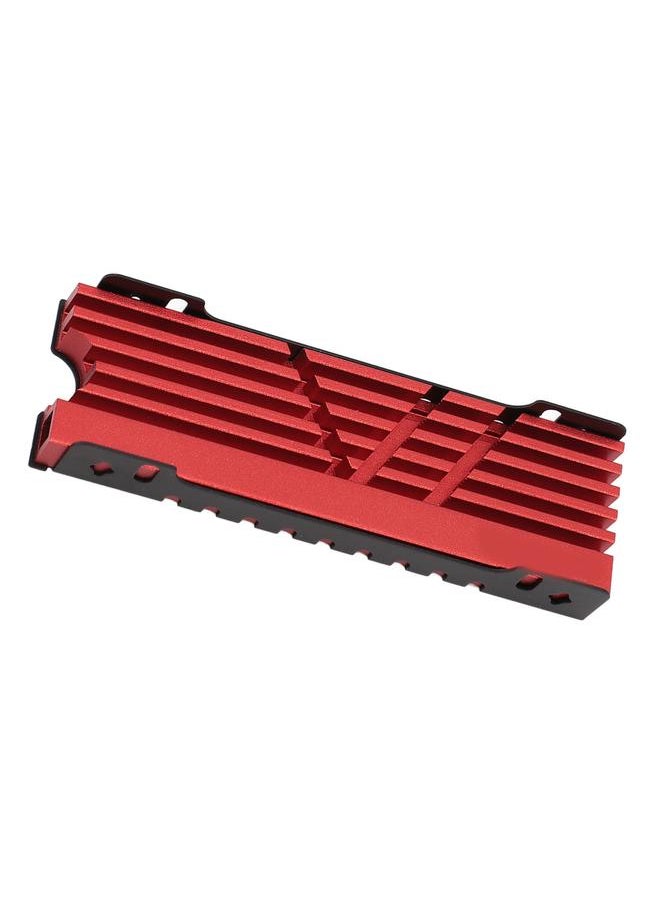 M.2 NVME 2280 SSD Heatsink Support Single Double Sided Cooling SSD Heatsink with Thermal Silicone Pads for PC for PS5 for PS5 Slim Red - pzsku/ZE62587D27D221522F48CZ/45/_/1726479483/c52198a2-2e79-4746-9d9c-062b12afa24a