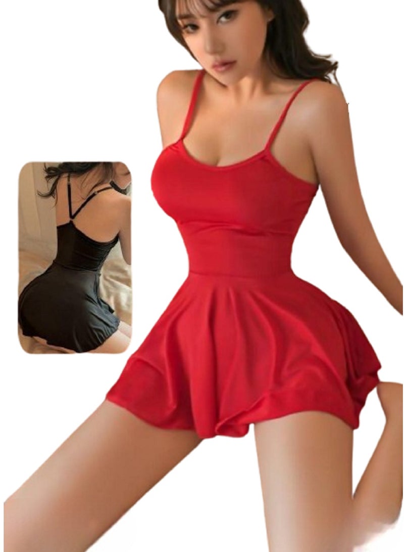 Women Lingerie, Spaghetti Strap Mini Dress for women 