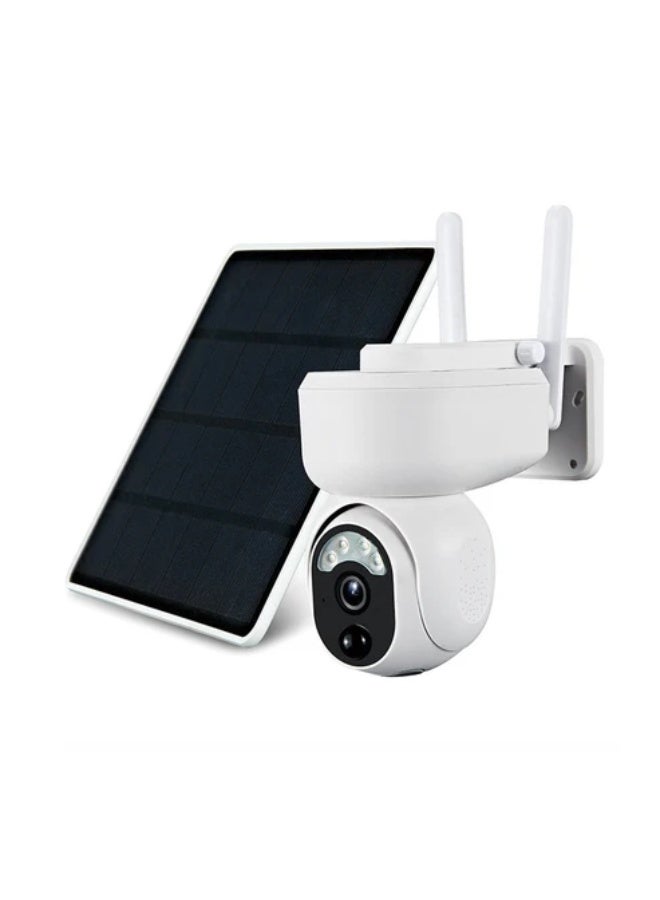 Crony RBX-S30 Low Power WiFi Solar Camera - 2MP 1080P Outdoor Security Light with PIR Human Detection, IP66 Weatherproof, Color Night Vision, Auto Motion Tracking, Two-Way Audio, Smart Alerts, Cloud/TF Card Storage, Solar Powered for 24/7 Surveillance - Image 2