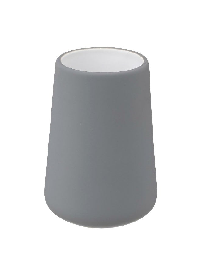 Five Simply Smart Beton Durable Ceramic Bathroom Tumbler Grey 11.4 x 8.3 cm 174880H
