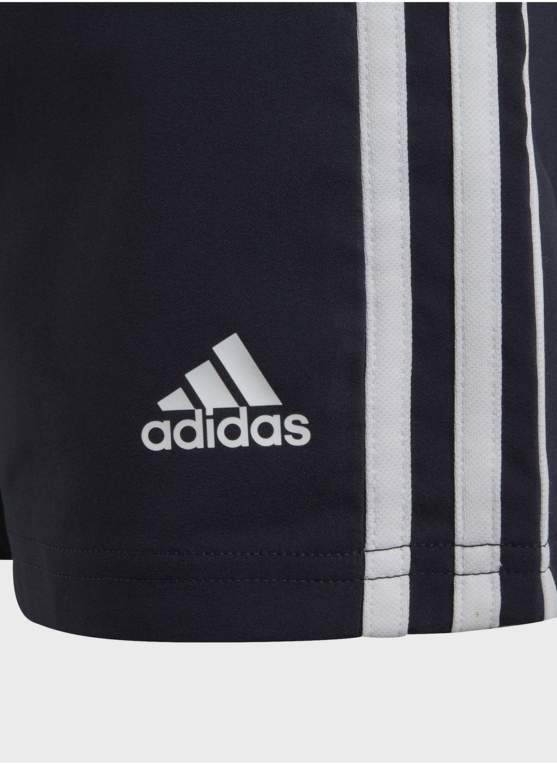 Adidas - Kids 3 Stripes Woven Shorts - Image 1