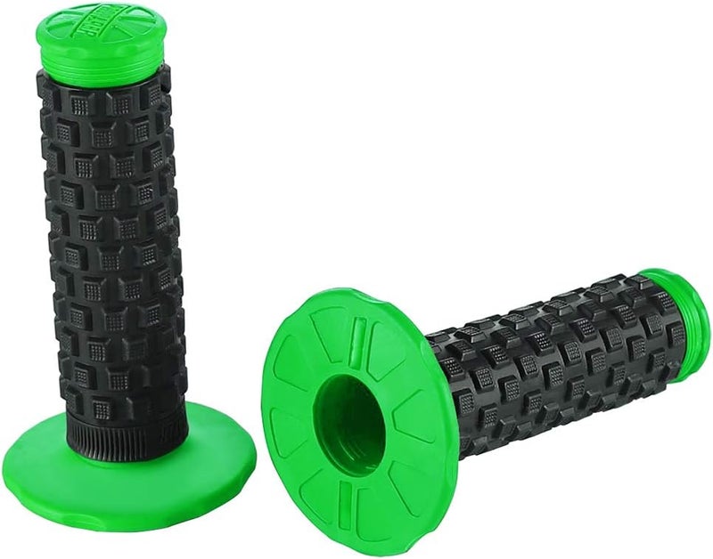APPYU Motorcycle Grips 7/8" Dirt Bike Grip Pillow Top Grips Rubber Anti-Slip Universal Handlebar Racing Grip for Motocross ATV - Image 1