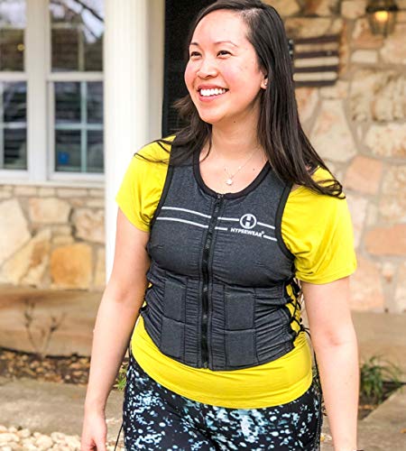 HYPERWEAR Hyper Vest FIT Weighted Vest for Women, (Large 10 lbs), Comfortable, Breathable, & Adjustable for Walking, Running, Strength Training & Bone Health - Image 4