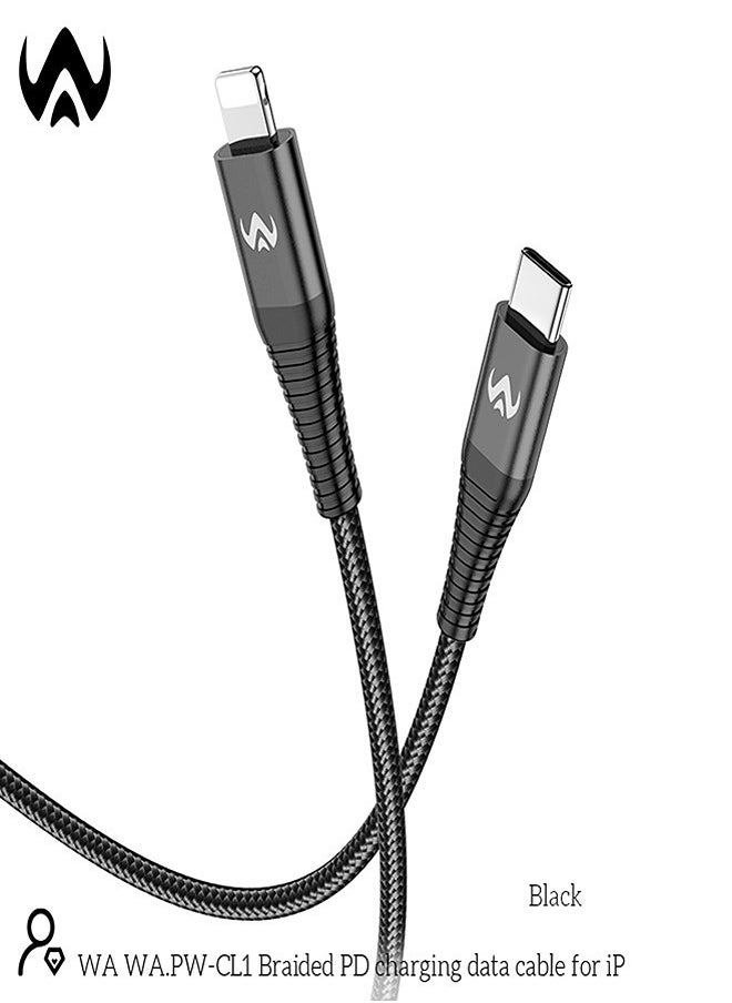 Generic WA CL1 charging cable, Apple-certified, with a speed of 20W  - Image 1