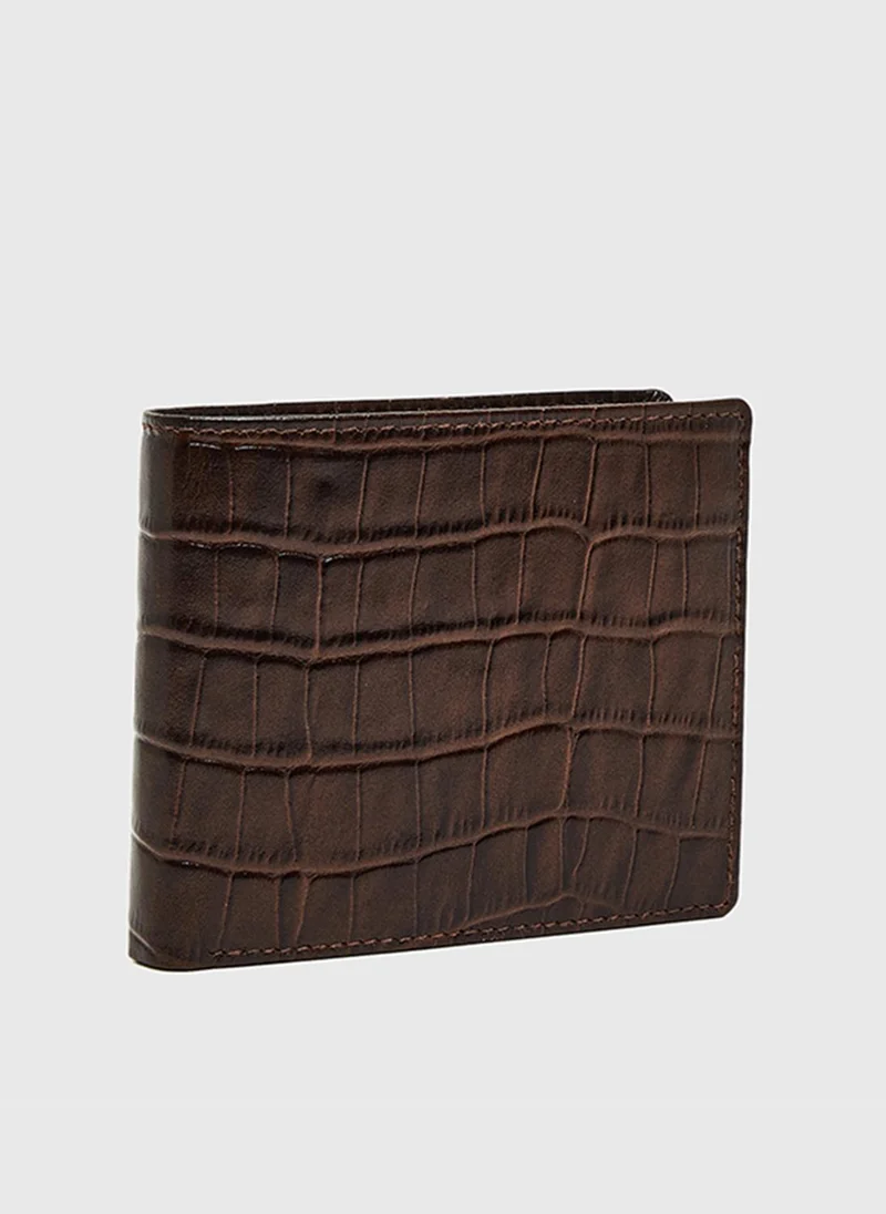 Hush Puppies Hush Puppies Mens GWP-WALLET BR Textured Wallet, Brown