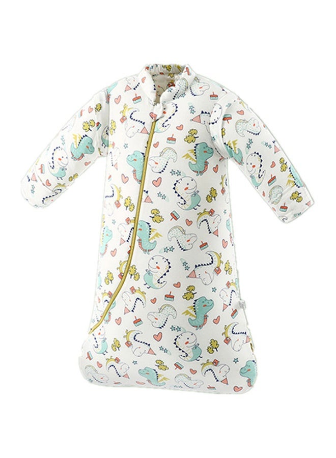 Beauenty Comfortable Pure Cotton Baby Swaddle Wrapping Breathable Cotton Wrap Blanket With Zipper Blocking And Detachable Sleeve - Image 1