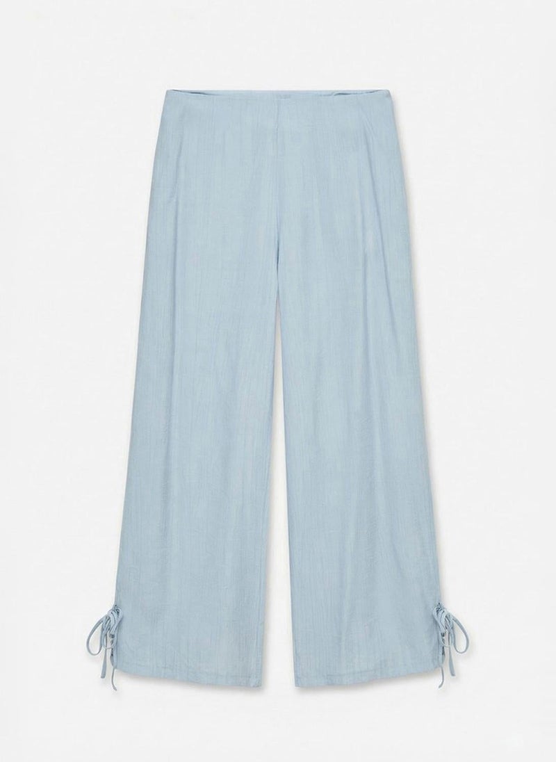 VERO MODA Women's VMANNA High-Waist Straight Tie Trouser Woven - Image 4
