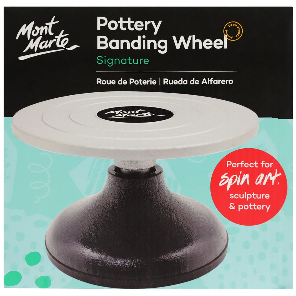 Mont Marte Pottery Banding Wheel, 18cm