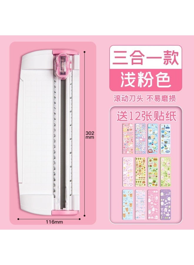 Four Seasons Four-in-one Trimmer Paper Cutter Cutter Cutter Cutter Cutting Small Office Paper Cutter - Image 1