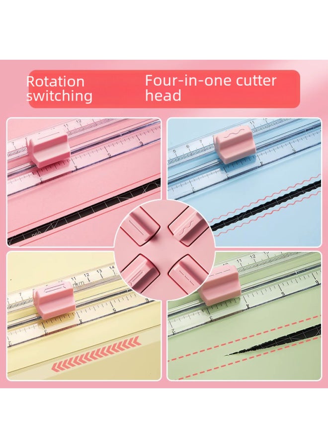 Four Seasons Four-in-one Trimmer Paper Cutter Cutter Cutter Cutter Cutting Small Office Paper Cutter - Image 2