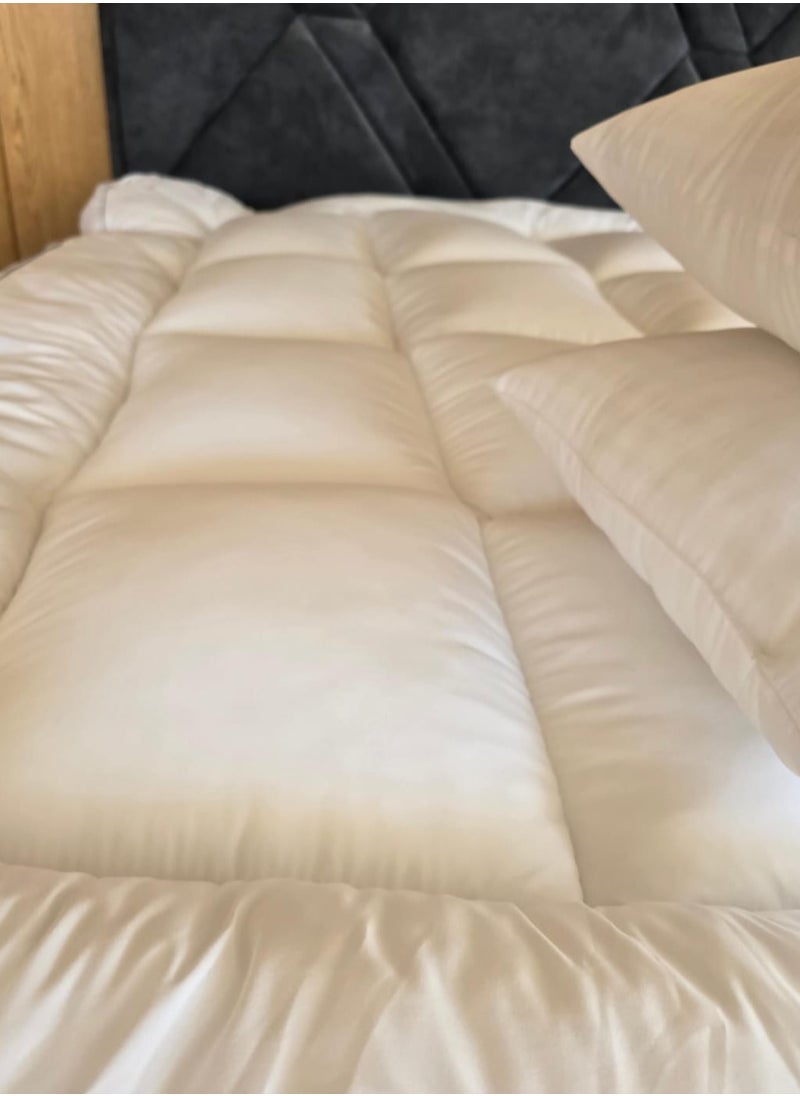 Package | Comfort Mattress Topper 8 cm and 2 Hotel Pillows - pzsku/ZE626A69B8A87A192C348Z/45/_/1737273246/f248a01d-7383-4cb2-b4f4-79ff05ce0ea8