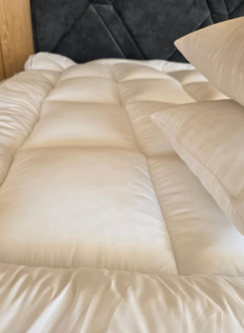 Package | Comfort Mattress Topper 8 cm and 2 Hotel Pillows