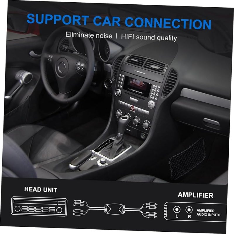 Tehaux 50W Ground Loop Isolator Audio Noise Filter Car Stereo Home Audio System - Image 4