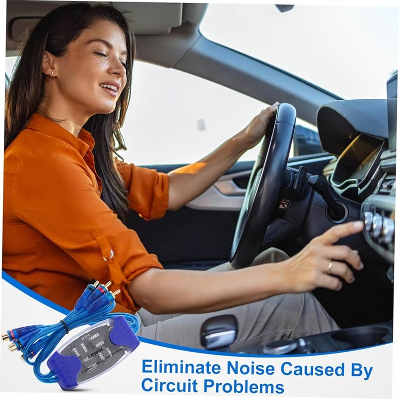 Tehaux 50W Ground Loop Isolator Audio Noise Filter Car Stereo Home Audio System - Image 5