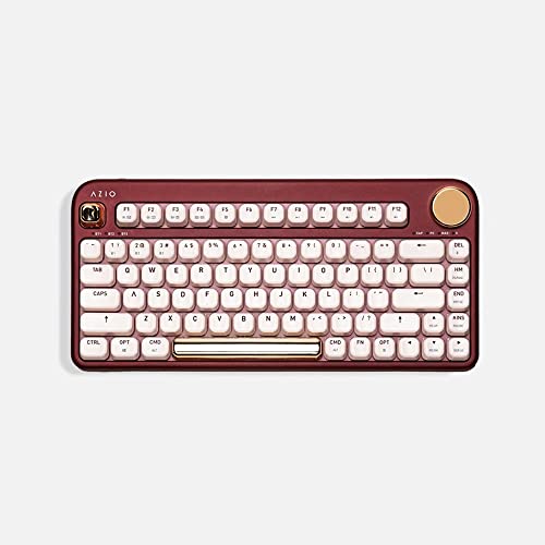 Azio IZO Wireless BT5USB PC Mac Mechanical Keyboard Baroque Rose - Image 1