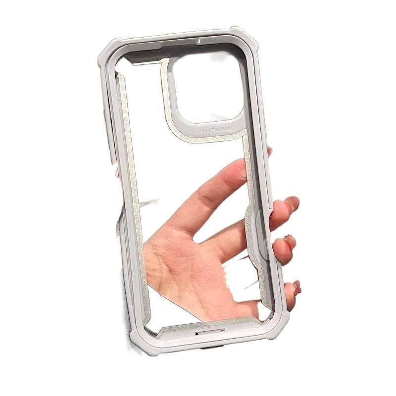 غطاء واقي | مقاوم للصدمات لـ iPhone 14 / 14 Plus / 14 Pro / 14 Pro Max | حماية من السقوط | وردي | Acrylic - Image 3