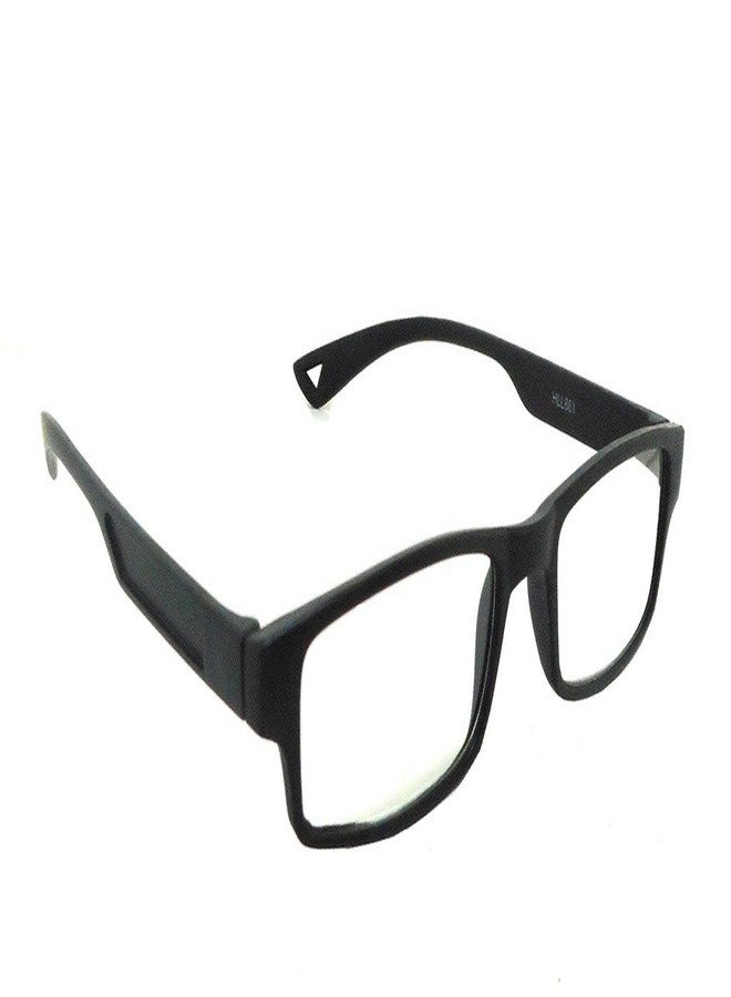 AR Eyewar إطار نظارة مستطيل كامل الحواف للجنسين من Ar Eyewar (Hll861-Blk-2.75|48) - Image 1