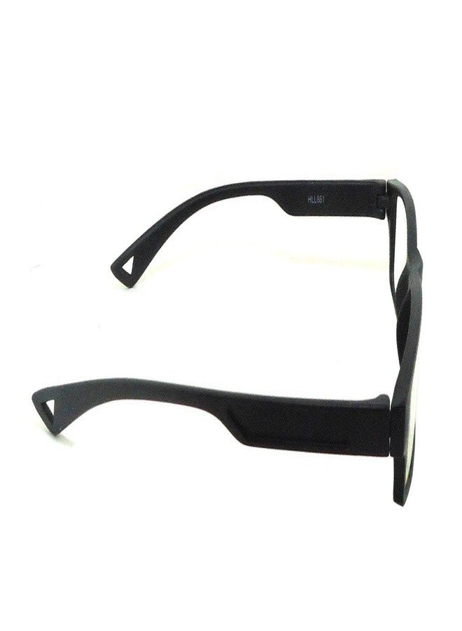 AR Eyewar إطار نظارة مستطيل كامل الحواف للجنسين من Ar Eyewar (Hll861-Blk-2.75|48) - Image 3