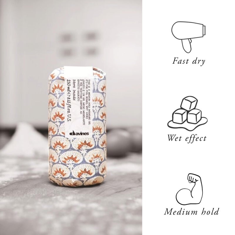 Davines This Is A Medium Hold Modeling Gel, For Structured And Full-Bodied Wet Looks, Protects Against Humidity, 8.45 fl. oz. - Image 5