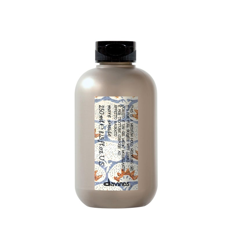 Davines This Is A Medium Hold Modeling Gel, For Structured And Full-Bodied Wet Looks, Protects Against Humidity, 8.45 fl. oz. - Image 1