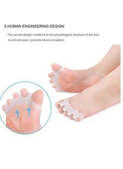 Gel Toe Separator, Gel Toe Stretchers for Overlapping Toes, Easy Wear in Shoes, Quickly Alleviating Pain After Yoga Activities, Can be used in Nail Art Salon Pedicure Manicure Tool - pzsku/ZE626E4883F3178BCA71FZ/45/_/1698654594/8740b8e0-7e40-49aa-bc2b-cfa2cdbea861