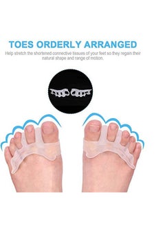 Gel Toe Separator, Gel Toe Stretchers for Overlapping Toes, Easy Wear in Shoes, Quickly Alleviating Pain After Yoga Activities, Can be used in Nail Art Salon Pedicure Manicure Tool - pzsku/ZE626E4883F3178BCA71FZ/45/_/1698654597/d0d6d36a-992d-4f72-982c-674fe0eafa2e