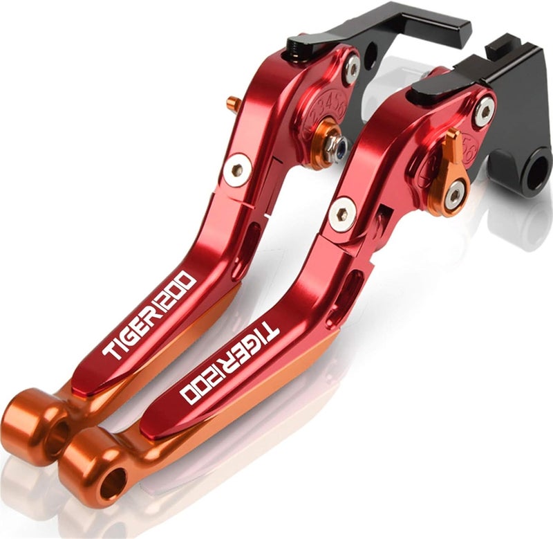 cheekyglo Fit for Triumph Tiger & Explorer 1200 2225 23 24 Motorcycle Adjustable Folding Extendable Brake Clutch Levers Accessories Durable (Color : 1)1 - Image 4