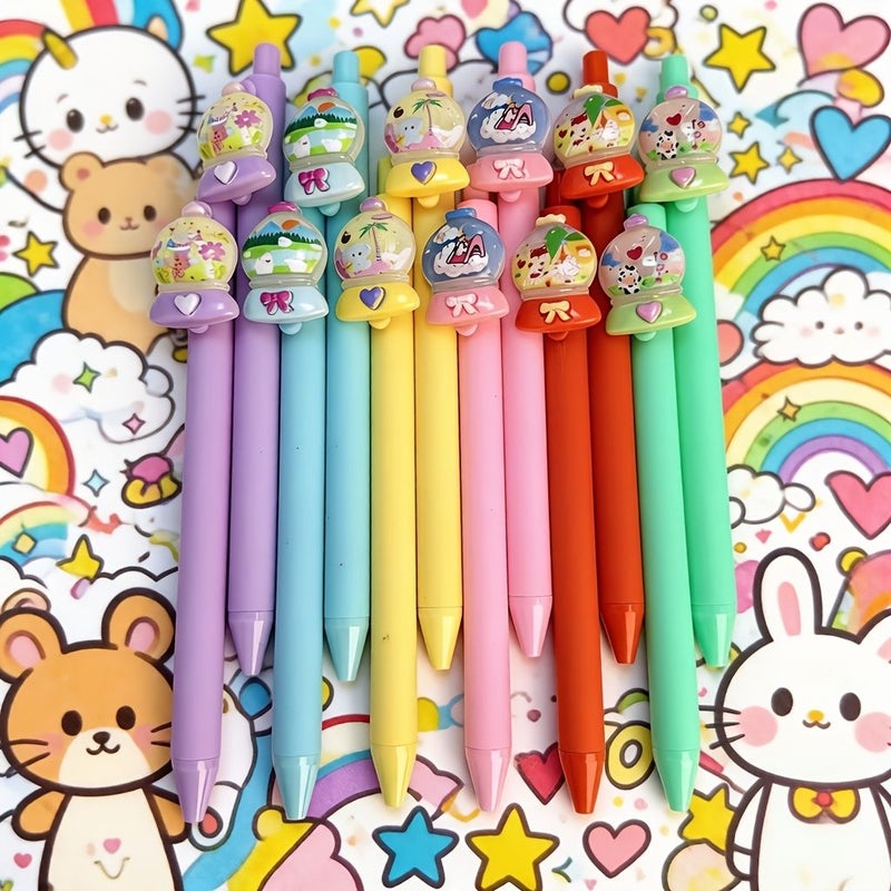 Dream Crystal Ball Series Ballpoint Pen 4 Random Styles Smooth Writing Cute Charms - Image 5